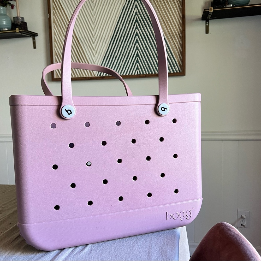 Mauve/blush large Bogg Bag